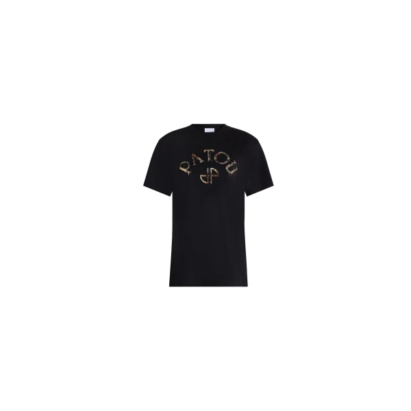 Patou organic cotton T-shirt in Black
