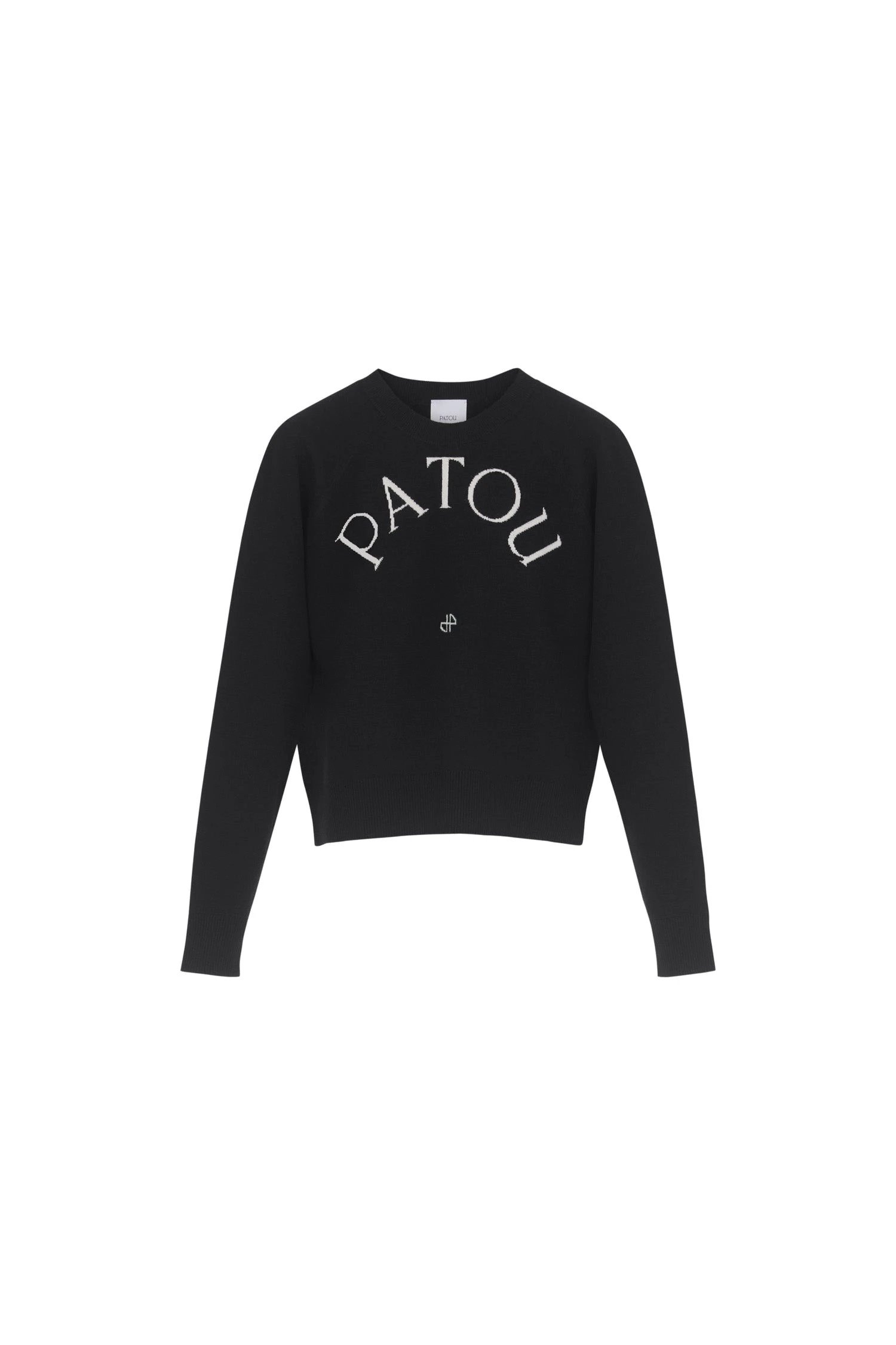 Patou Patou wool blend jumper in Black | Knitwear | Luxury Shoes Patou Patou wool blend jumper in Black