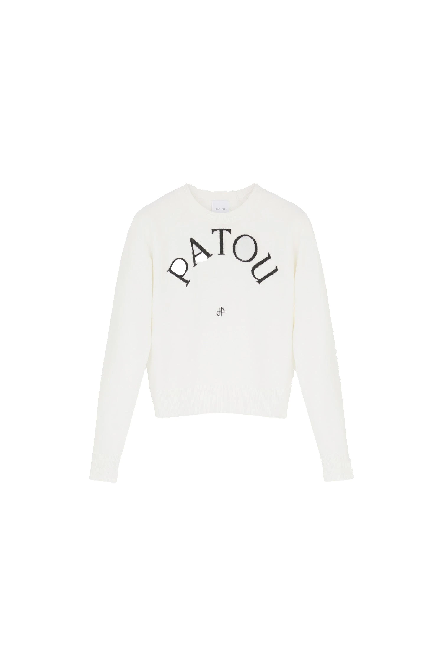 Patou wool blend jumper | Buy Designer Knitwear at Luxury Shoes Patou Patou wool blend jumper in White