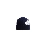 Patou Patou x Moomin wool blend beanie in Moomin Navy