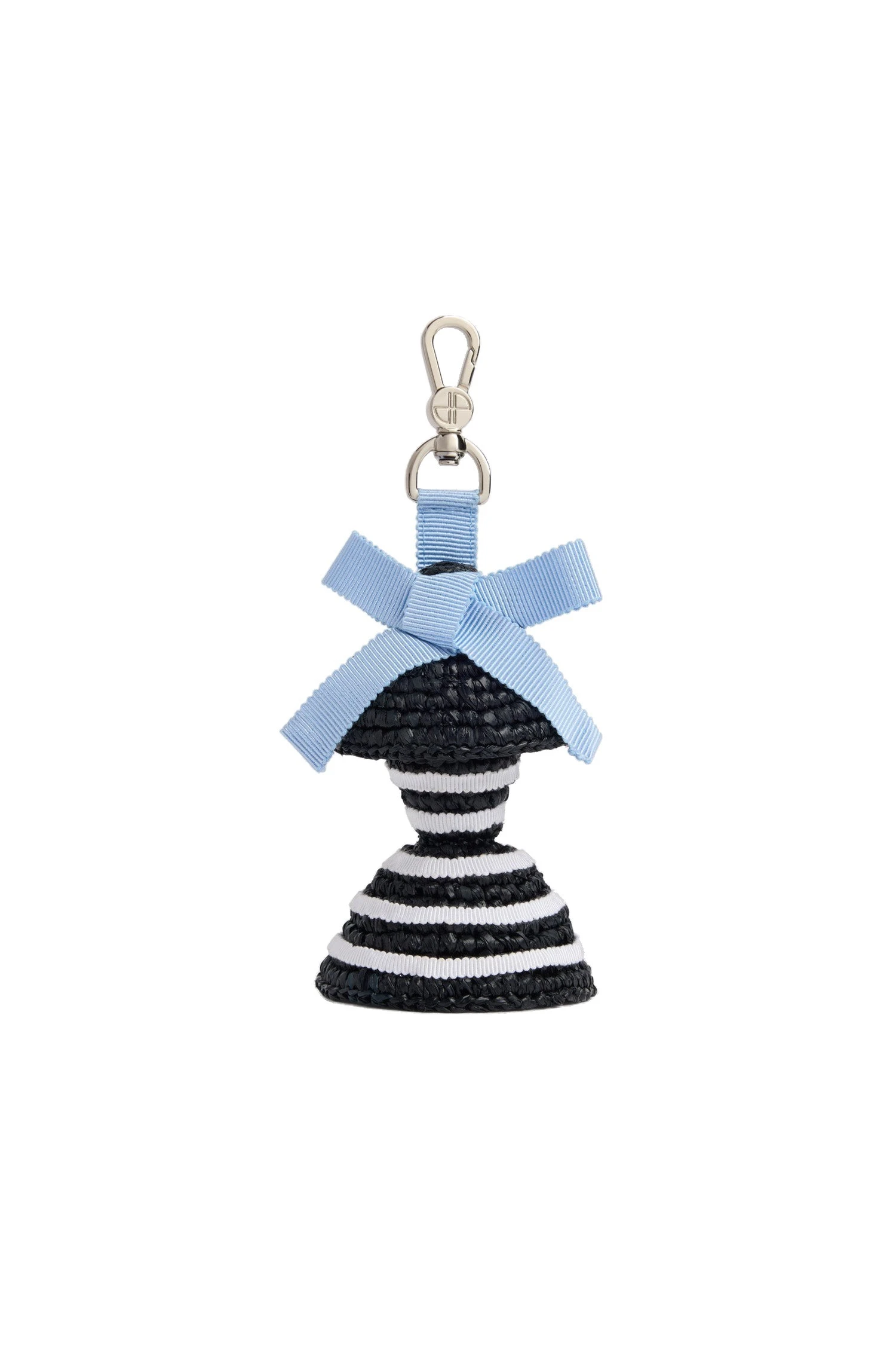 Patou Raffia Patou silhouette charm in Black | Bags | Luxury Shoes Patou Raffia Patou silhouette charm in Black