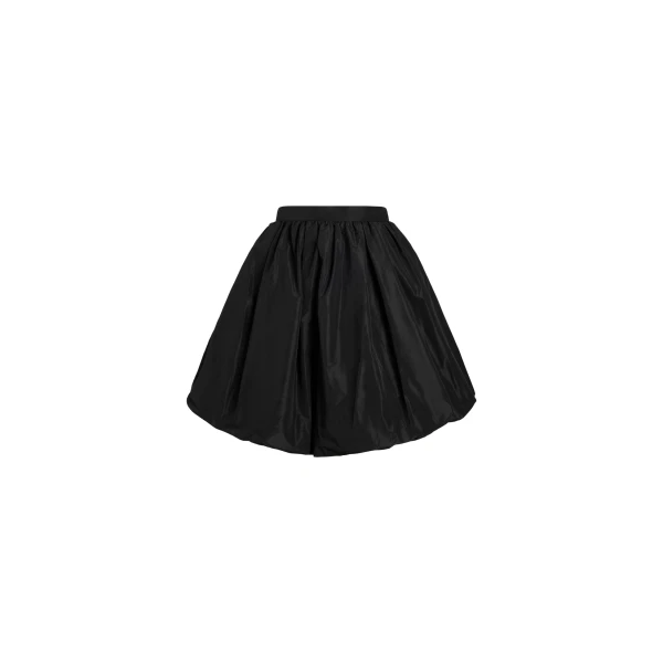 Patou Recycled faille bubble skirt in Black