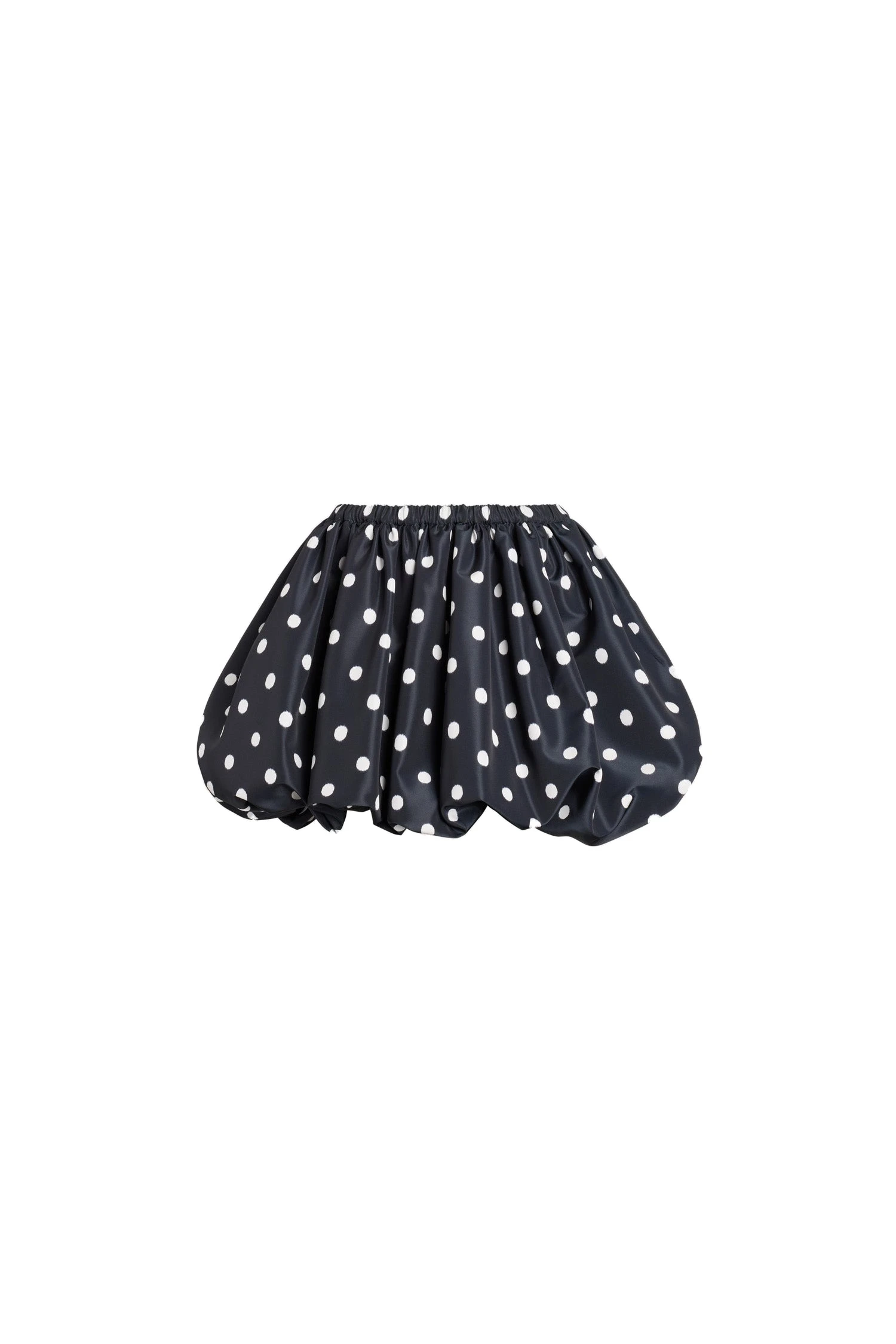 Patou Recycled faille mini bloomer skirt in Meteorite Blue | Skirts | Luxury Shoes Patou Recycled faille mini bloomer skirt in Meteorite Blue