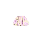Patou Recycled faille mini bloomer skirt in Peony Garden