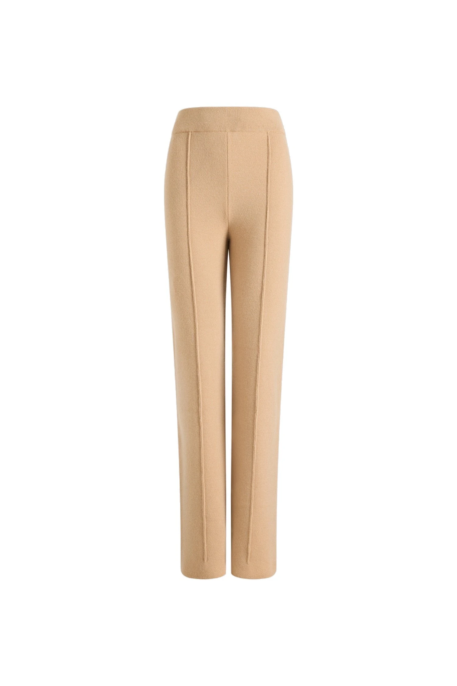 Patou Straight leg trousers in Biscuit wool and cashmere | Pants | Luxury Shoes Patou Straight leg trousers in Biscuit wool and cashmere