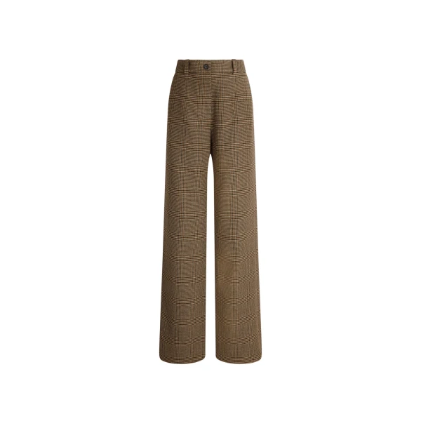 Straight trousers in Autumn Prince of Wales