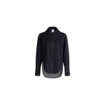 Patou Tied-collar shirt in Blue Mountain Rodeo cotton denim