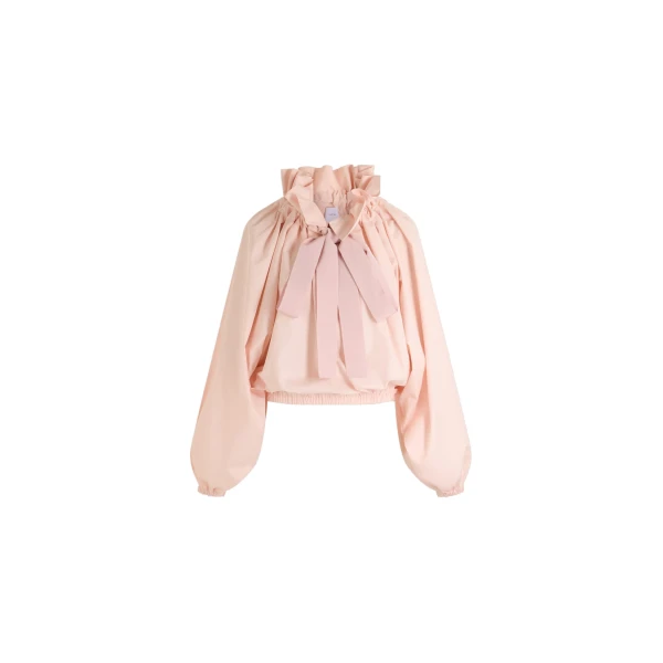 Patou Voluminous top in Frost Pink organic cotton