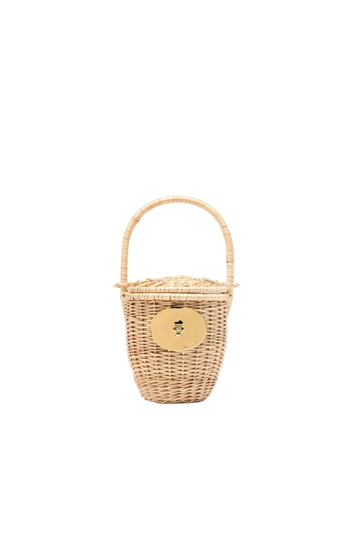 Patou Wicker bucket bag | Buy Designer Bags at Luxury Shoes Patou Wicker bucket bag in Vanilla