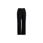 Patou Wide waistband trousers in Khol Stone organic cotton denim