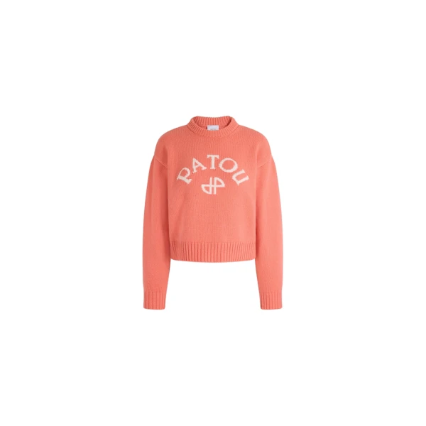 Patou Wool and cashmere sweater in Winter Blush