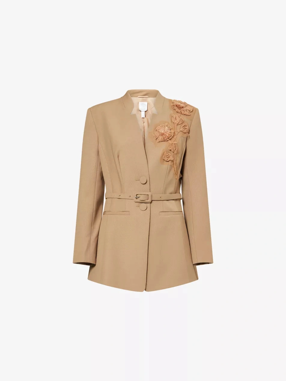Kieran Jacket in Dark Camel Tailoring