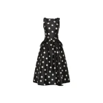 Rebecca Vallance Bacio Midi Dress in Black
