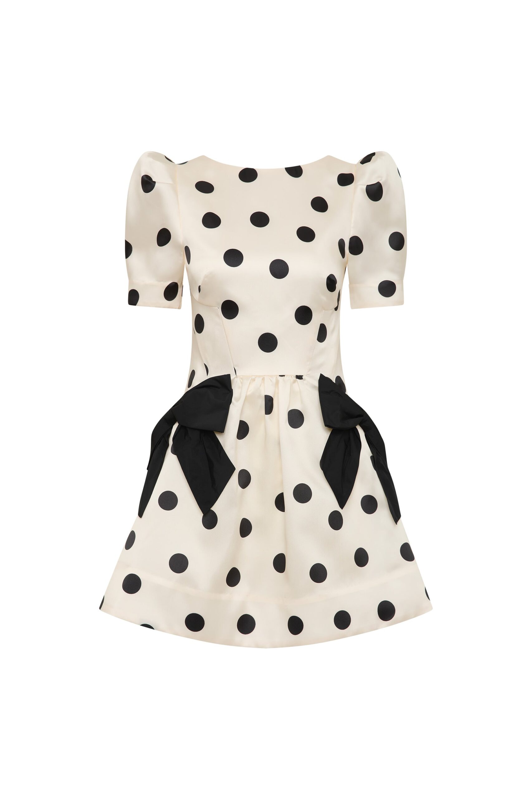 Rebecca Vallance mini dress Australia Signature Dresses – Luxury Shoes Rebecca Vallance Bacio Short Sleeve Mini Dress in Cream