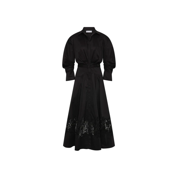 Rebecca Vallance Claribelle Long Sleeve Midi Dress