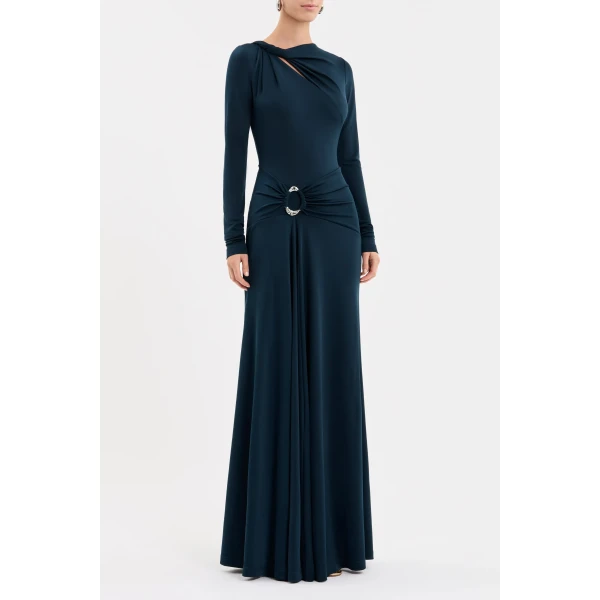 Rebecca Vallance Blue maxi dress