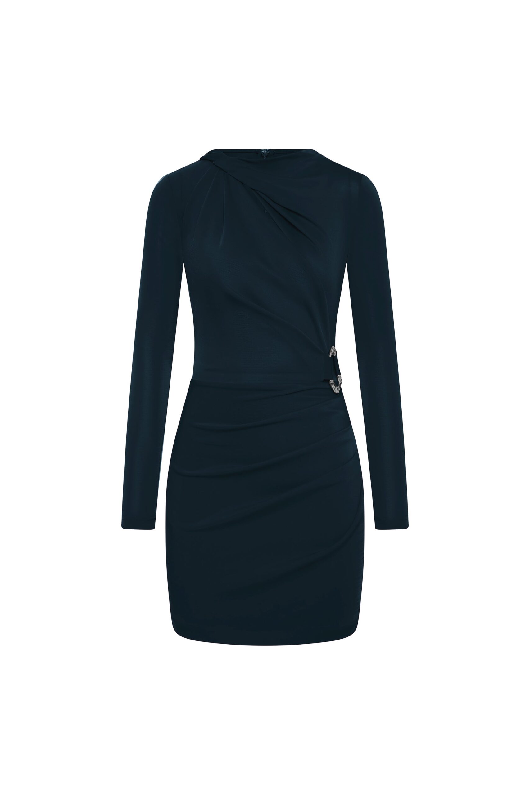 Rebecca Vallance mini dress Australia Signature Dresses – Luxury Shoes Rebecca Vallance Kiana Long Sleeve Mini Dress in Teal
