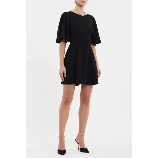 Rebecca Vallance Black mini dress