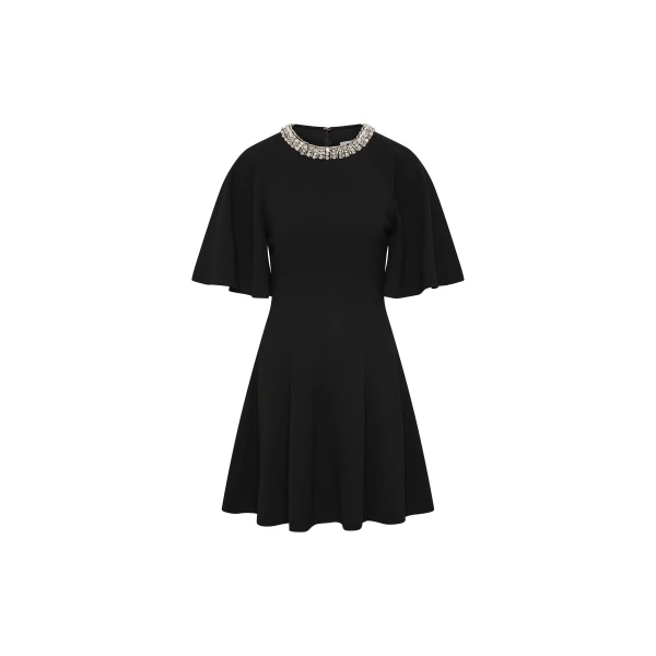 Rebecca Vallance Noemie Mini Dress in Black