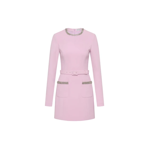 Rebecca Vallance Yolanda Long Sleeve Mini Dress