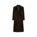 Faux Fur Coat Leopard