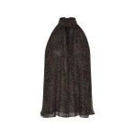 Halterneck Bow Top Leopard