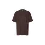 Jersey Oversized T-Shirt Brown