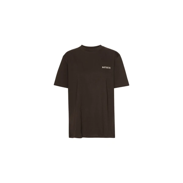 Jersey Oversized T-Shirt Dark Brown