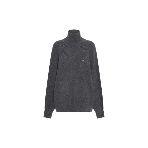 Knit Highneck Jumper Grey
