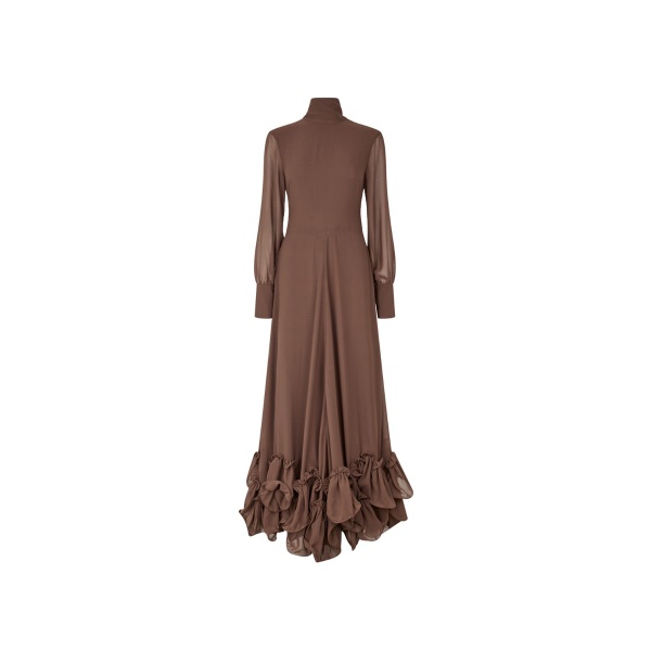 LS Ruffle Maxi Dress