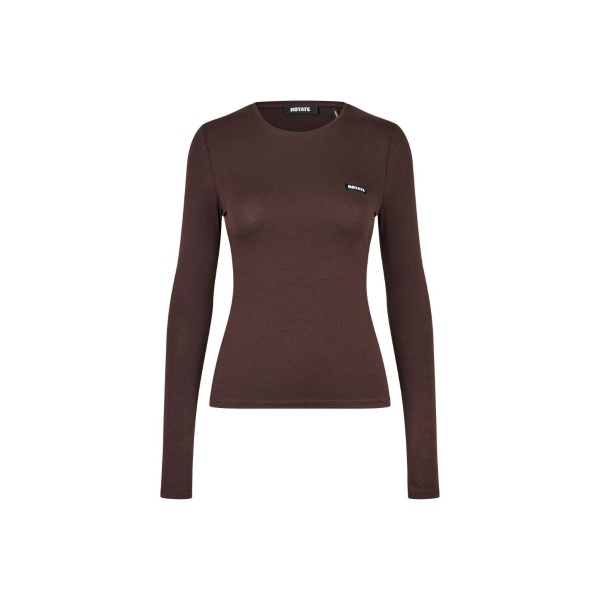 Long Sleeve T-Shirt Dark Brown