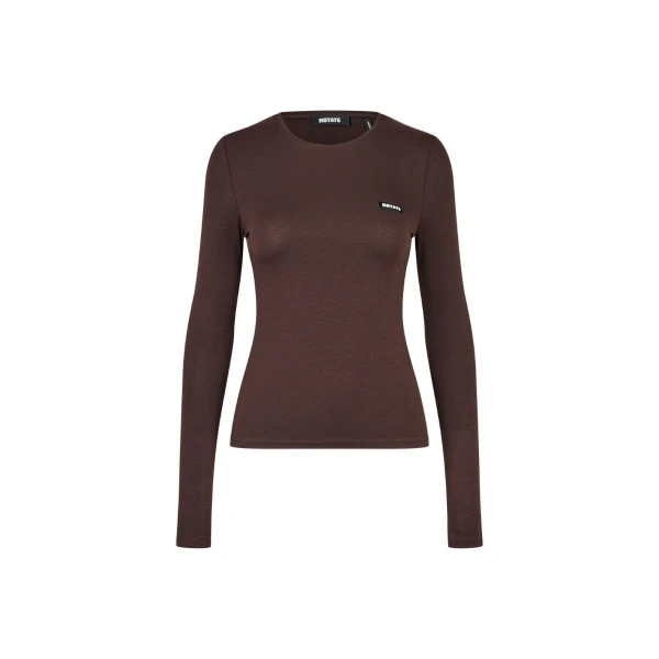 Long Sleeve T-Shirt Dark Brown