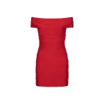 Mini Fitted Knit Dress