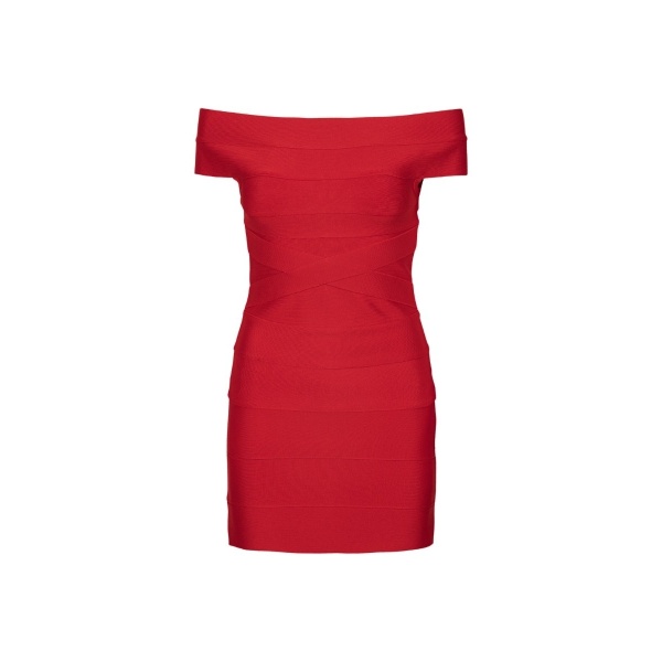 Mini Fitted Knit Dress