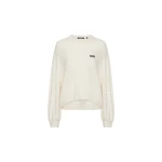 Oversized Knit Pullover White