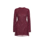 Sequins Mini Flared Dress