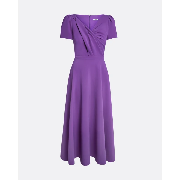 Safiyaa Cecilia Lilac Midi Dress