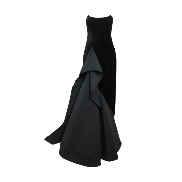 Fianne Long Dress in Black