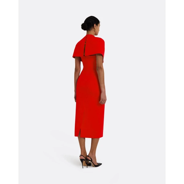 Safiyaa Cherry Red Dresses