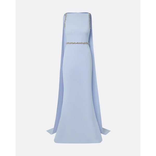 Ginevra Soft Sky Long Dress