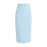 Safiyaa Hokoku Pale Blue Skirt