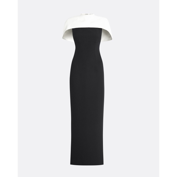 Safiyaa Kalika Monochrome Long Dress