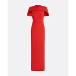 Safiyaa Kalika Scarlet Red Long Dress