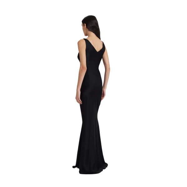 Safiyaa Black with Gunmetal Dresses