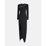Safiyaa Ottavia Black Long Dress