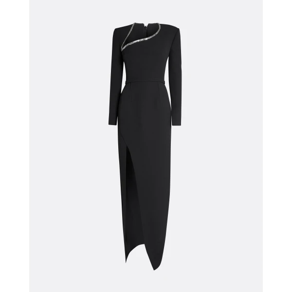 Ottavia Black Long Dress