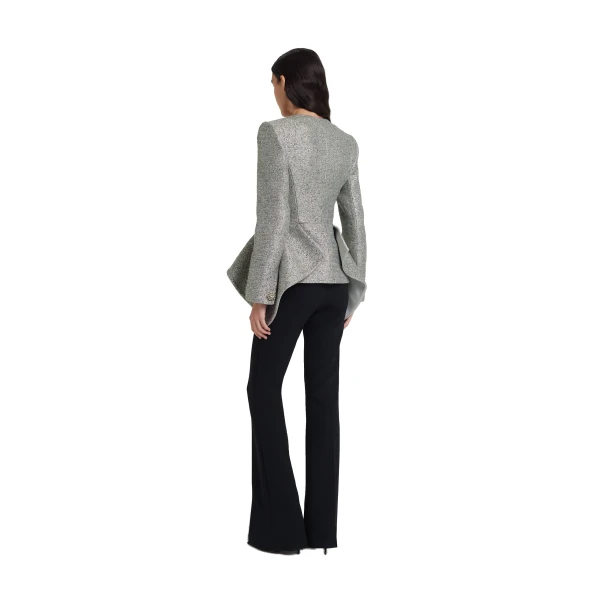 Safiyaa Silvery Grey Jackets