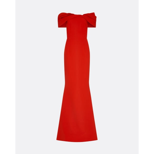 Safiyaa Rossa Dazzling Red Long Dress