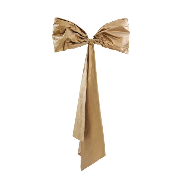 Bow Cape in Light Gold