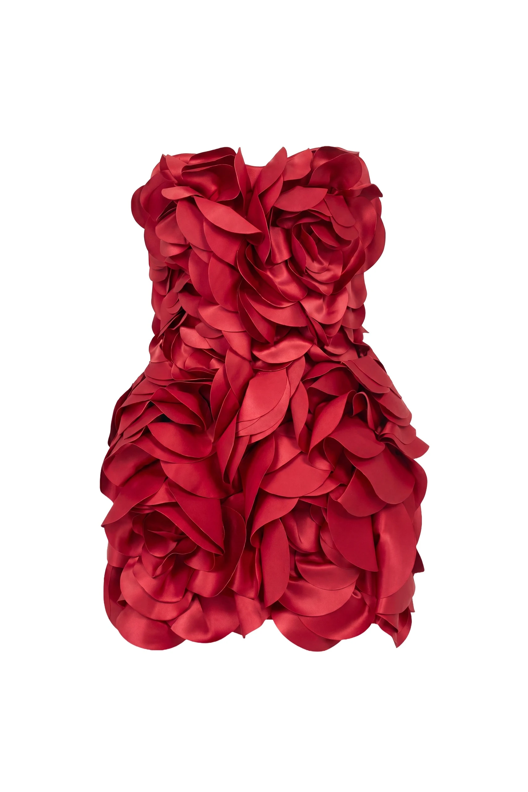 Saiid Kobeisy Floral Mini Dress in Space Cherry | Dresses | Luxury Shoes Saiid Kobeisy Floral Mini Dress in Space Cherry